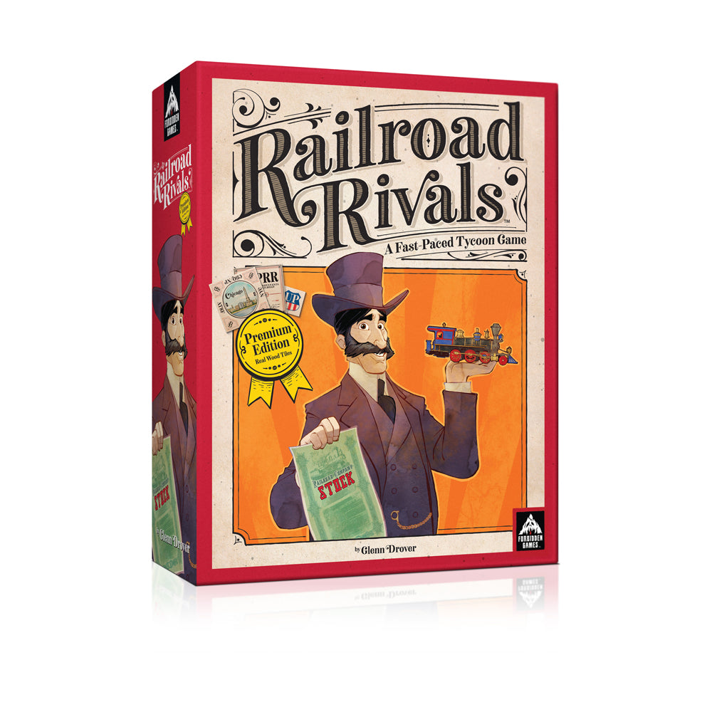 Railroad Rivals Premium Edition Strategy Board Game