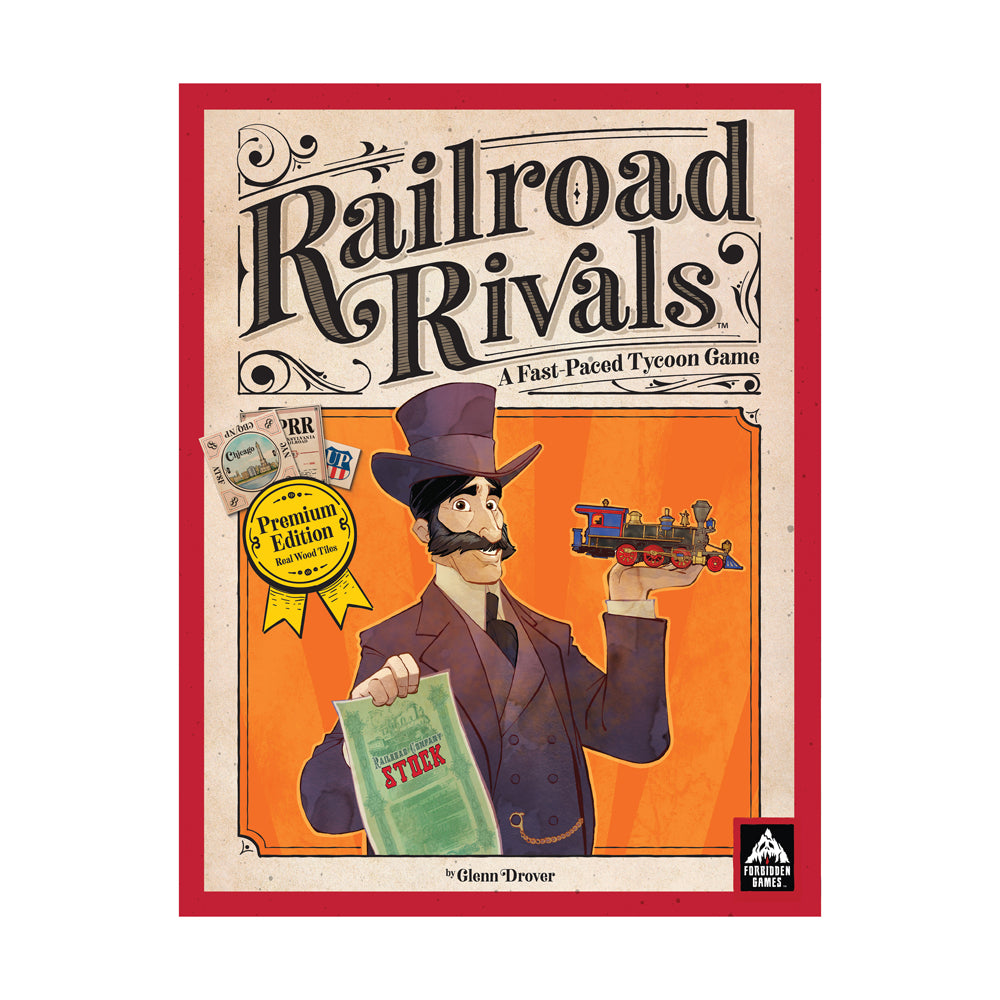 Railroad Rivals Premium Edition Strategy Board Game