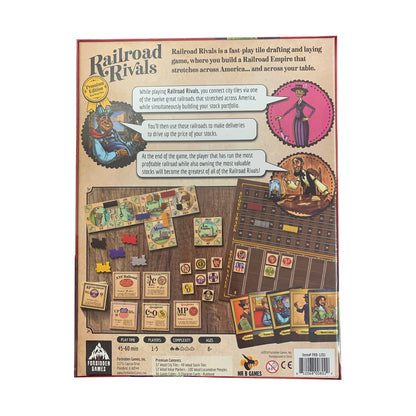 Railroad Rivals Premium Edition Strategy Board Game