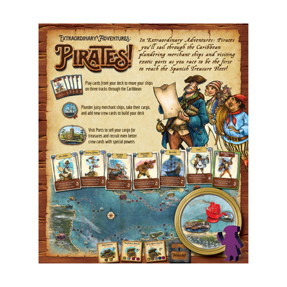 Extraordinary Adventures: Pirates! Family Board Game