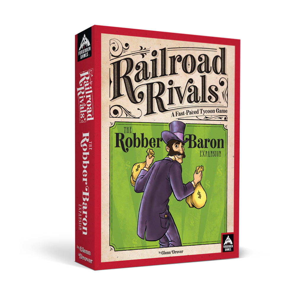 Railroad Rivals Robber Baron Expansion Board Game