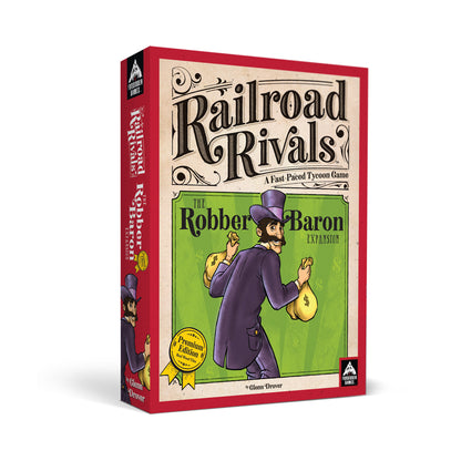 Forbidden Games Railroad Rivals Robber Baron Expansion Premium Edition