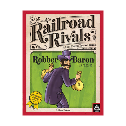 Forbidden Games Railroad Rivals Robber Baron Expansion Premium Edition