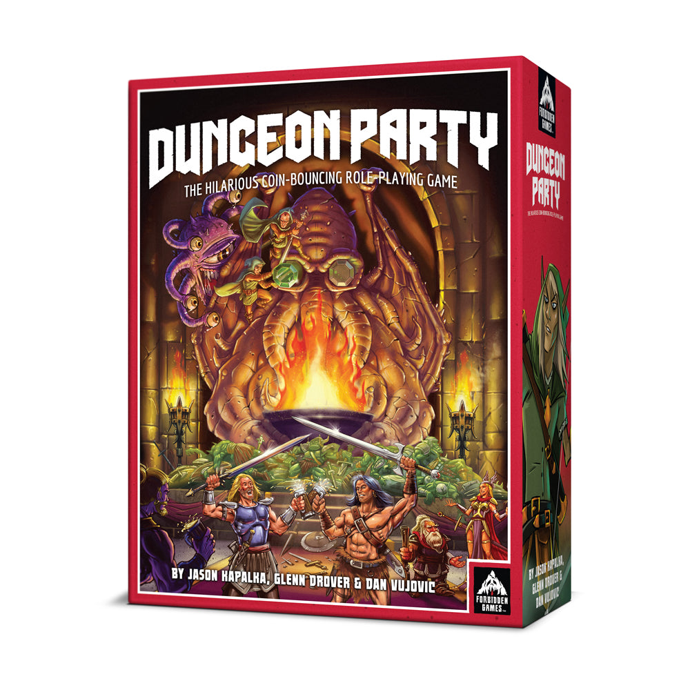 Dungeon Party Premium Edition Strategic Board Game