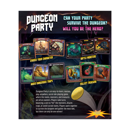 Dungeon Party Premium Edition Strategic Board Game