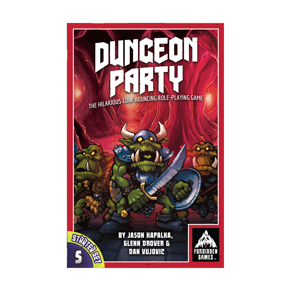 Dungeon Party Starter Set - Social Role-Playing Coaster Game