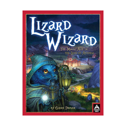 Lizard Wizard Strategic Fantasy Board Game by Forbidden Games