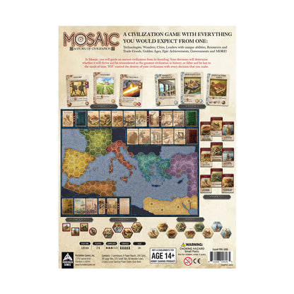 Forbidden Games Mosaic: A Story of Civilization Board Game