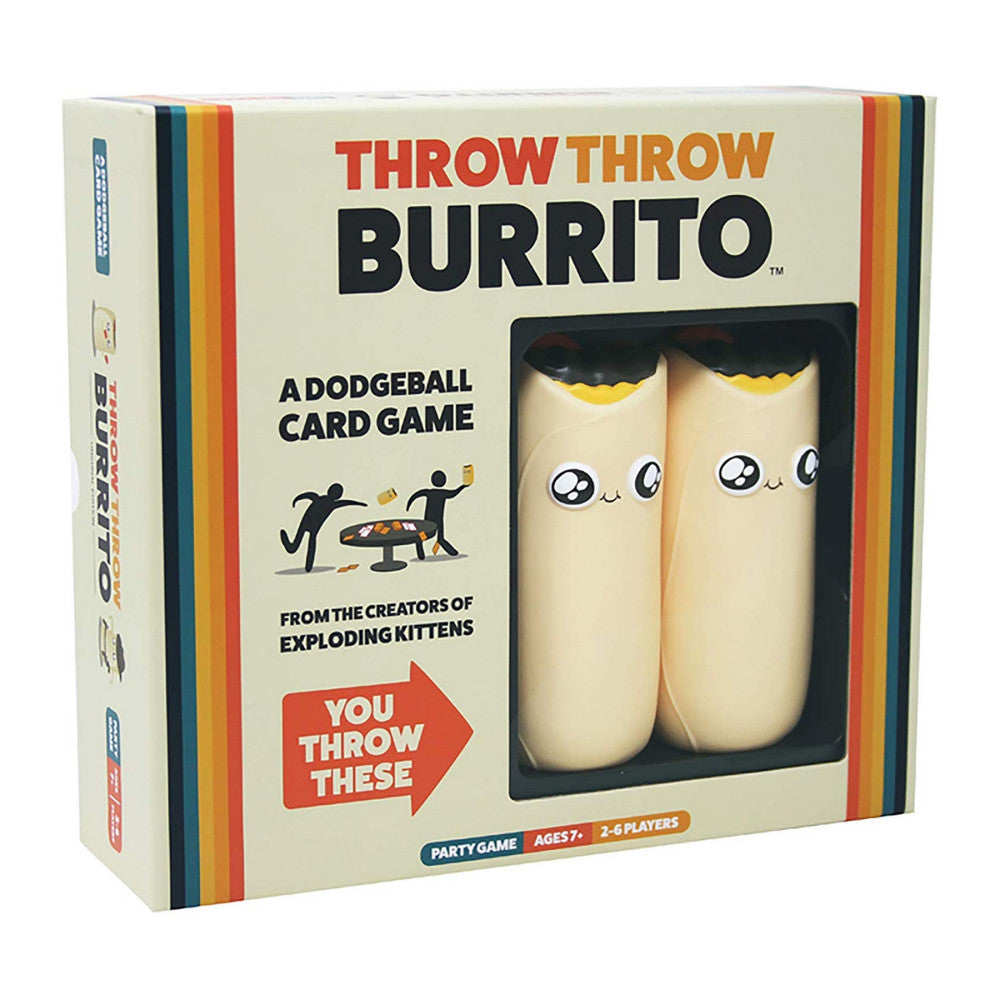 Throw Throw Burrito Dodgeball Card Game by Exploding Kittens