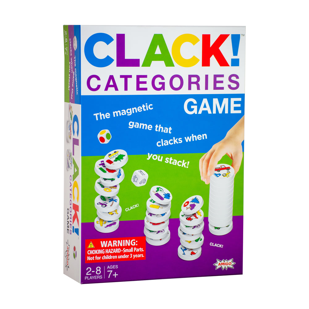 Clack! Categories Magnetic Disc Strategy Game