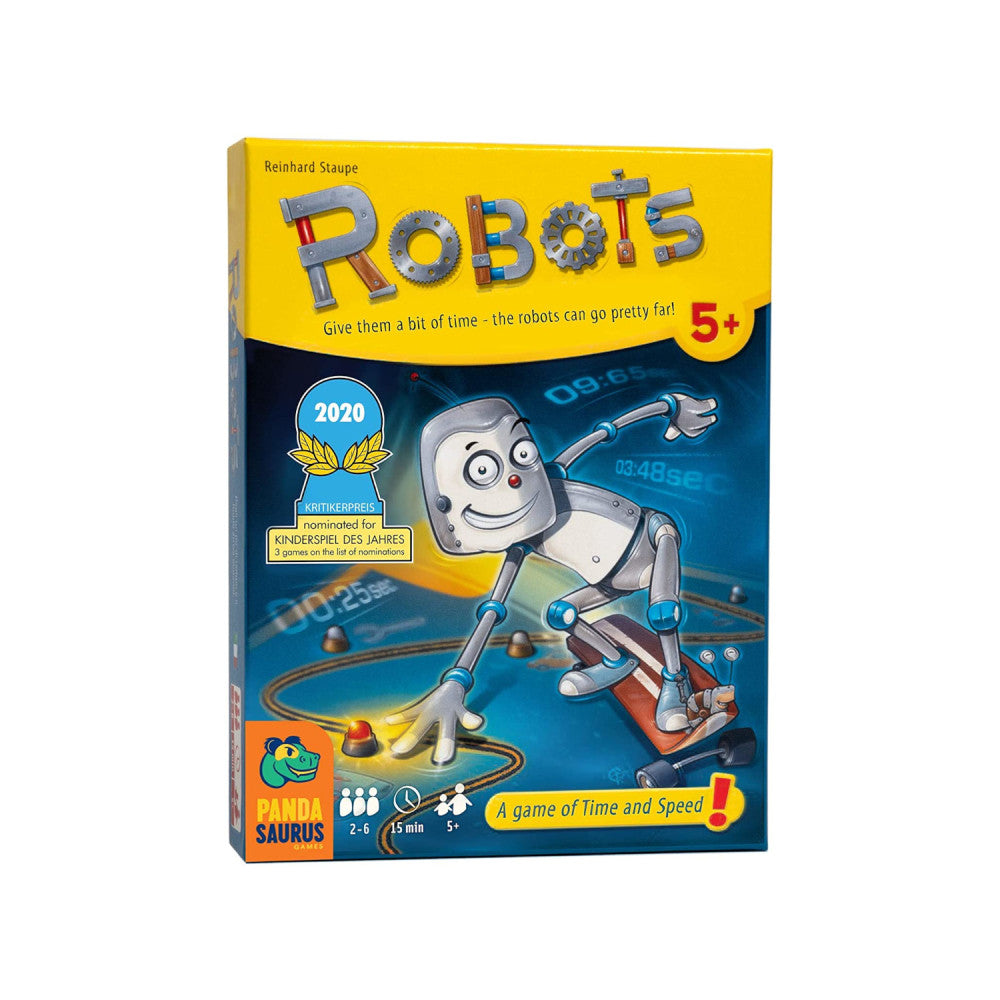 Robots Family Friendly Cooperative Board Game for 2-6 Players