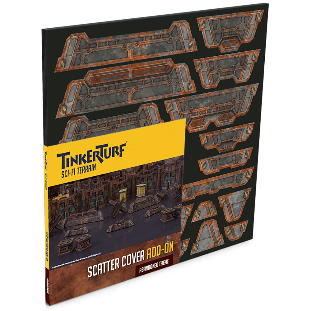 TinkerTurf Sci-Fi Terrain: Abandoned Scatter Cover Playset