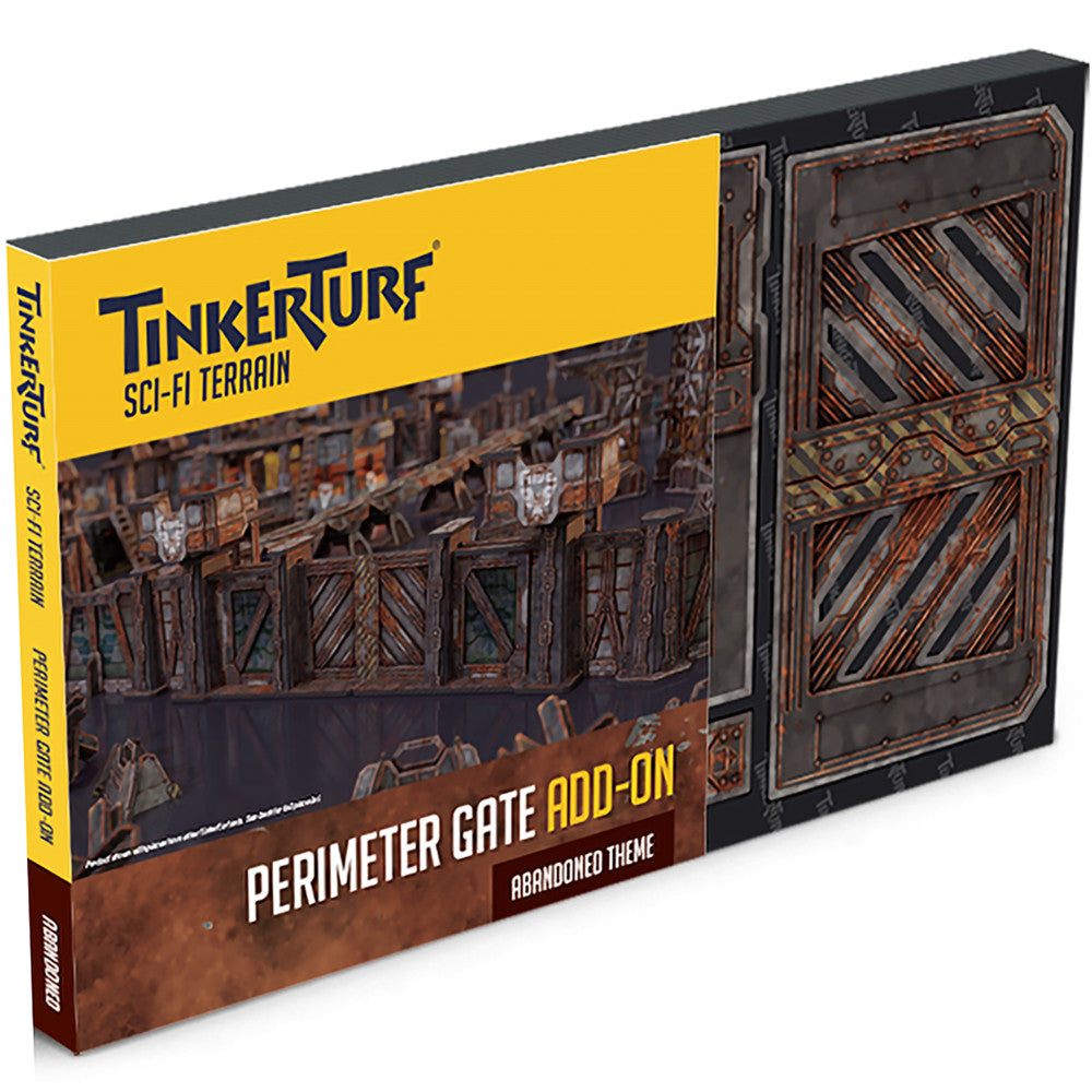 TinkerTurf Sci-Fi Abandoned Theme Perimeter Gate Add-On