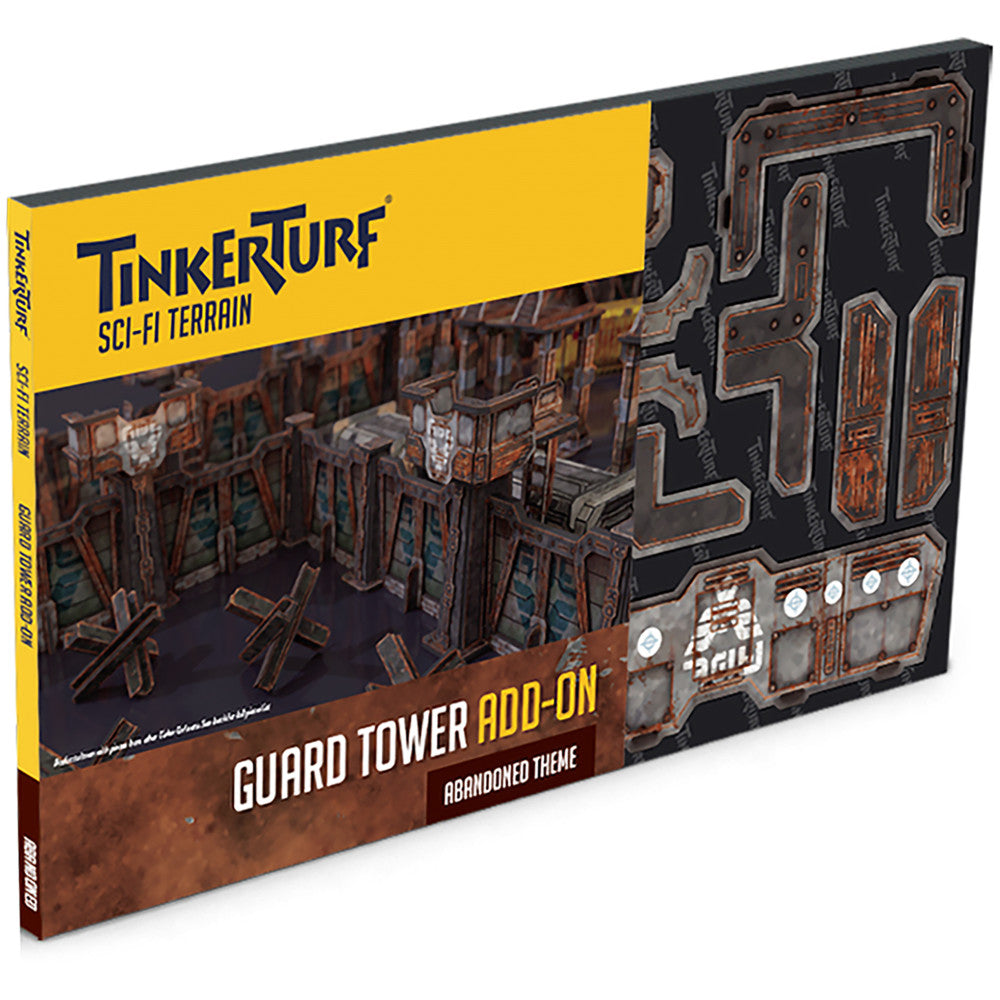 TinkerTurf Sci-Fi Terrain: Abandoned Theme Guard Tower Add-On Set