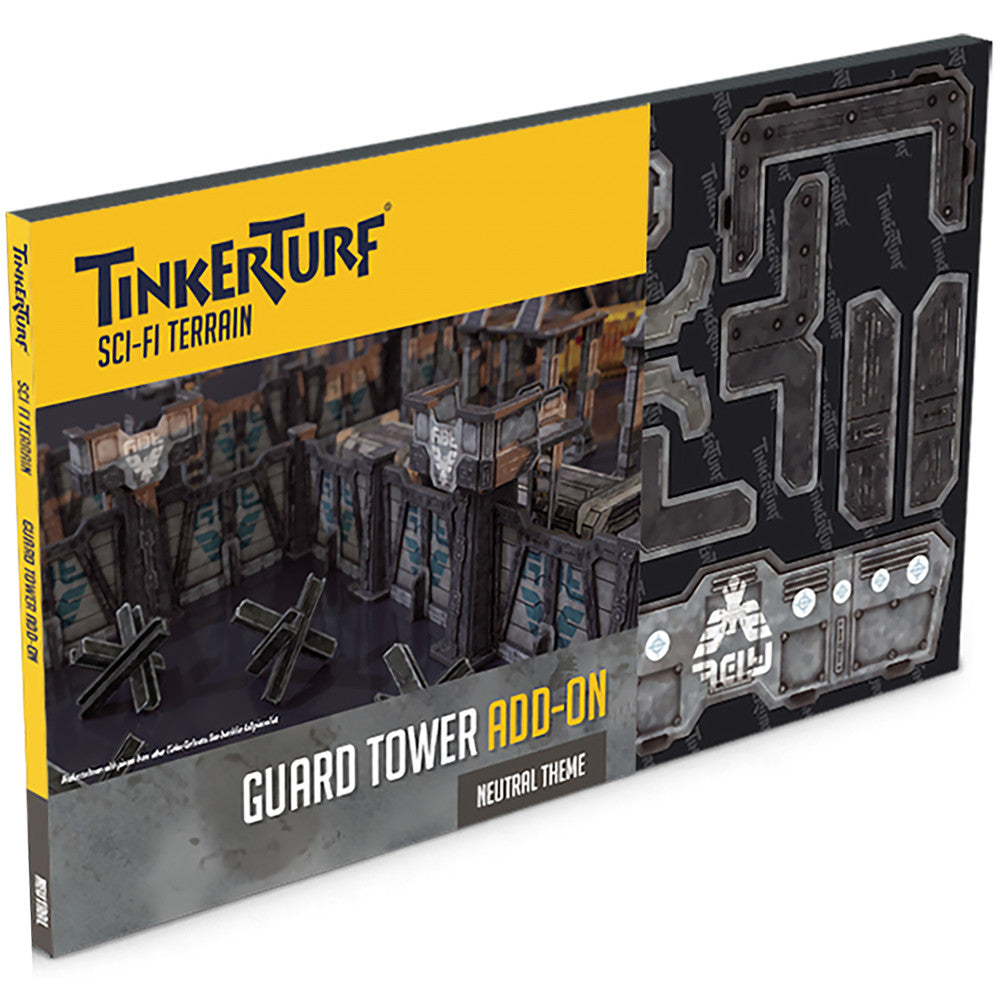 TinkerTurf Sci-Fi Terrain: Guard Tower Add-On - Neutral Theme