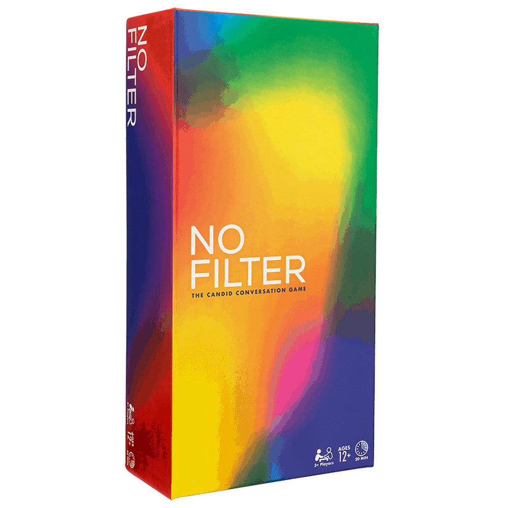 No Filter Candid Conversation Game by Big G Creative, 3+ Players, Ages 12+