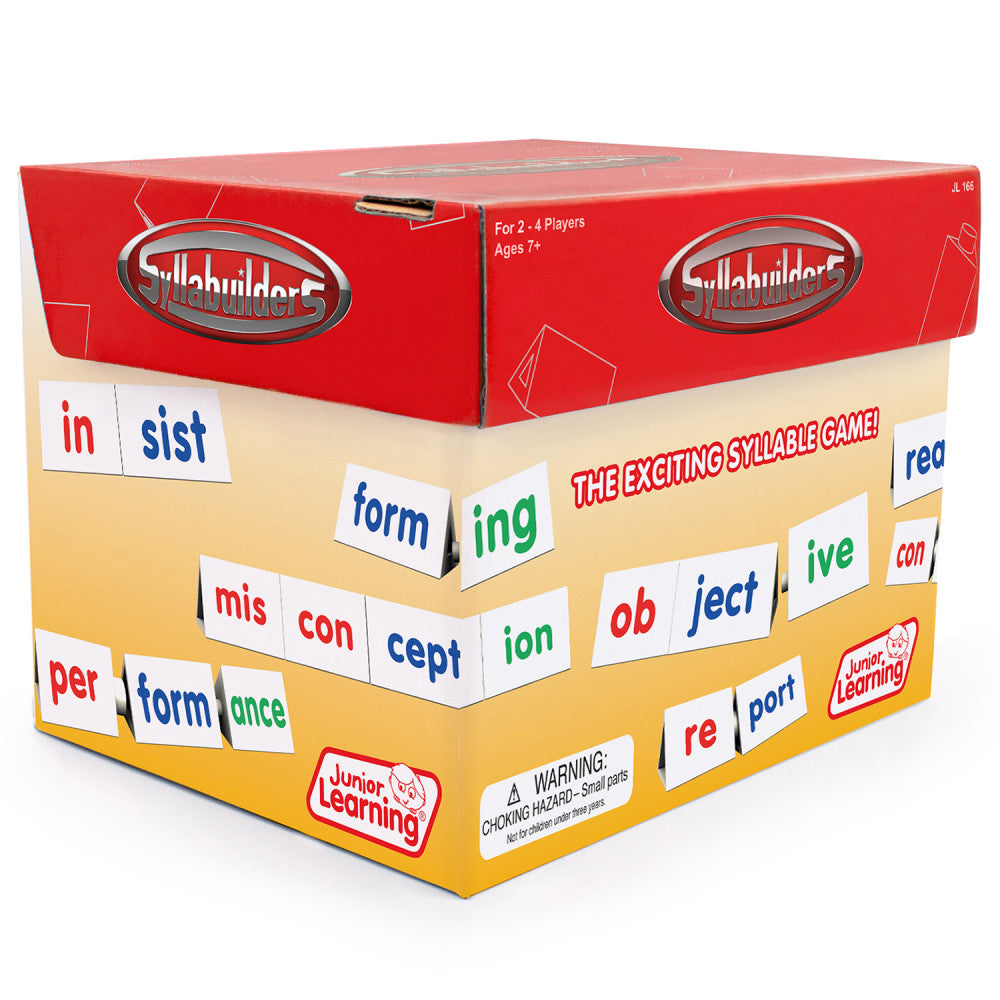 Syllabuilders Junior Learning Game - Educational Word Building Set for Ages 7+