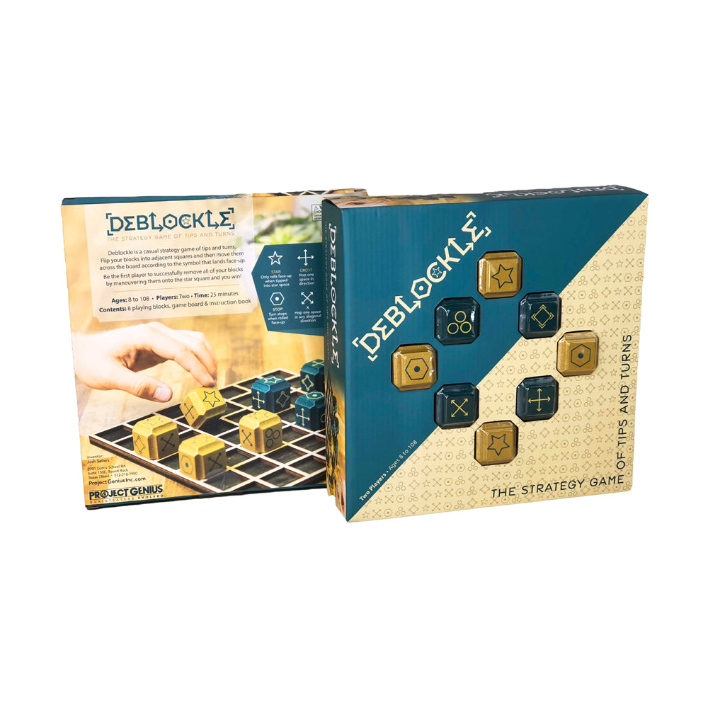 Deblockle Strategic Wooden Block Board Game