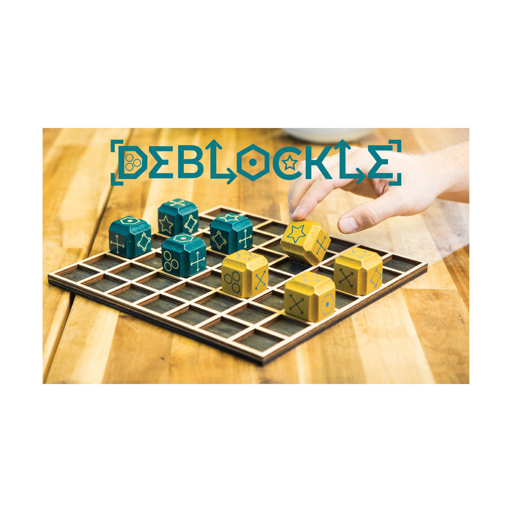 Deblockle Strategic Wooden Block Board Game