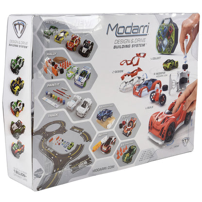 Modarri: Deluxe 2 Car Rescue Pack - DIY Design & Build Toy Cars, Kids Ages 6+