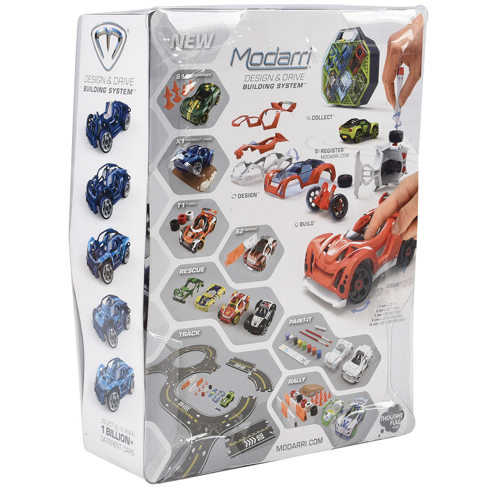 Modarri: Midnight Camouflage - Single DIY Design & Build Toy Car, Kids Ages 6+