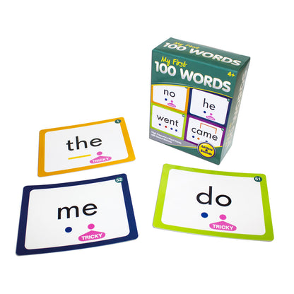 My First 100 Words: Junior Learning Set for Ages 4-5 - Kindergarten Phonics and Reading