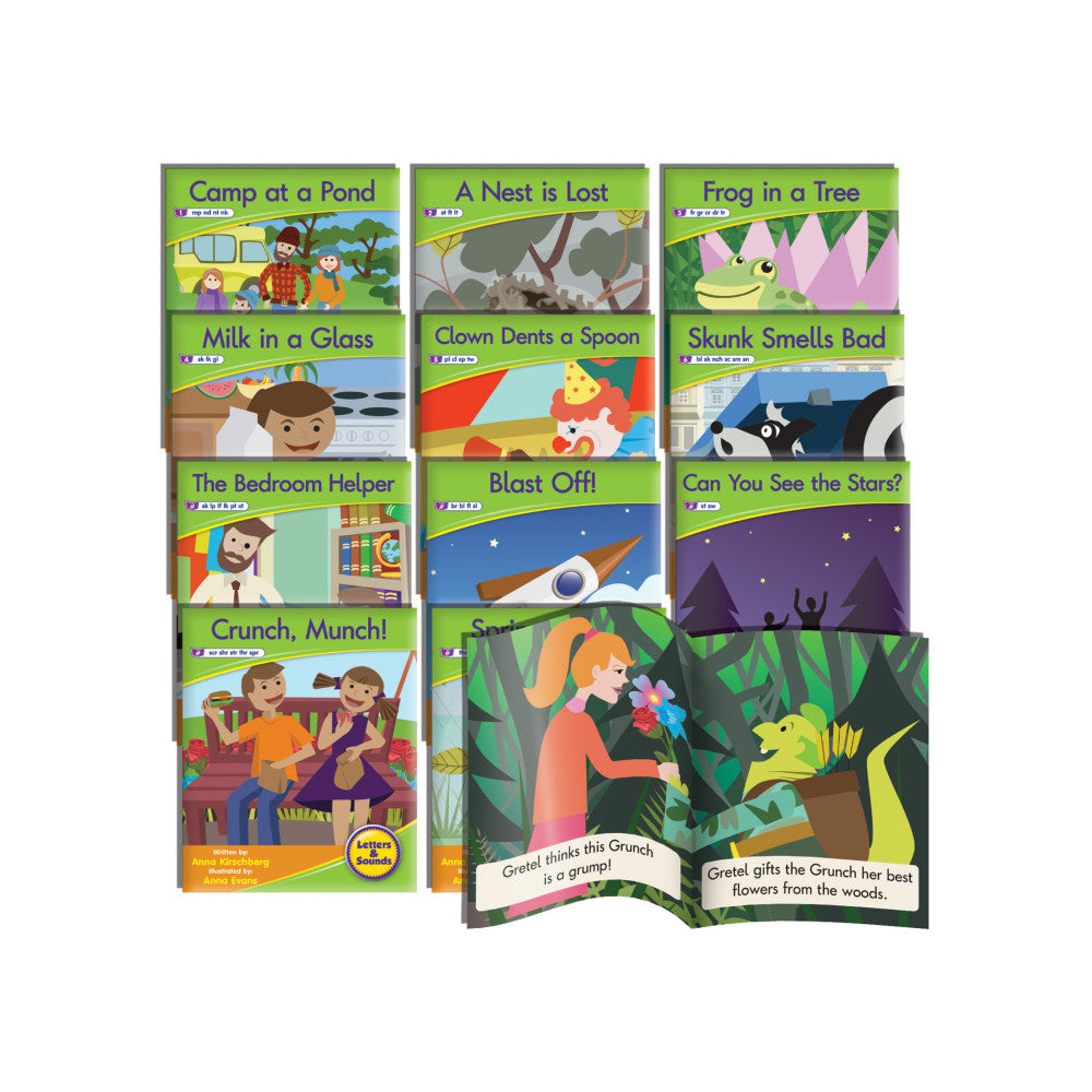 Junior Learning Blend Readers - Fiction Set with Phonics Progression