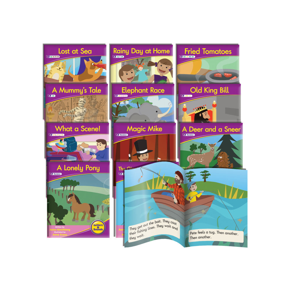 Junior Learning Vowel Sounds Readers - Engaging Fiction Set for Early Readers