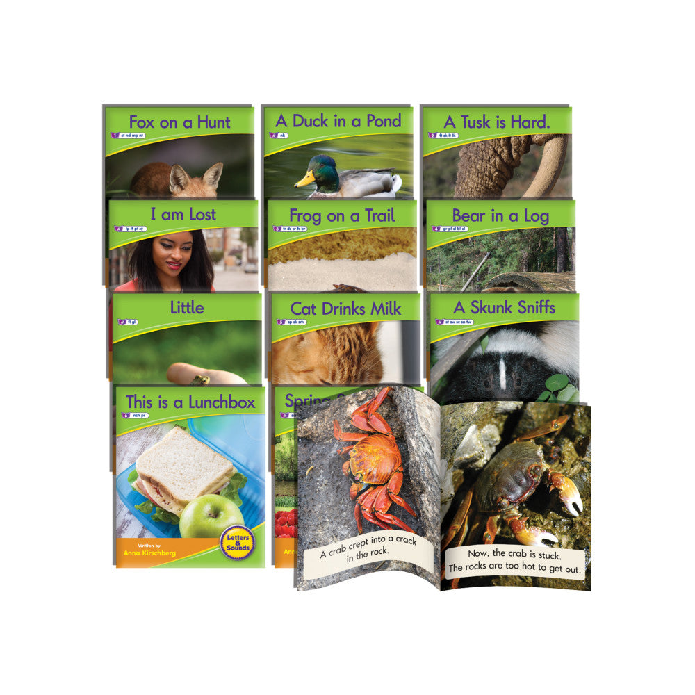 Junior Learning Blend Readers - Non-Fiction Educational Set