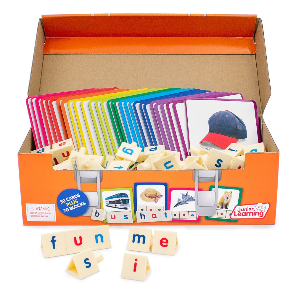 CVC Toolbox Junior Learning Set - Phonics & Word Formation for Ages 4-6