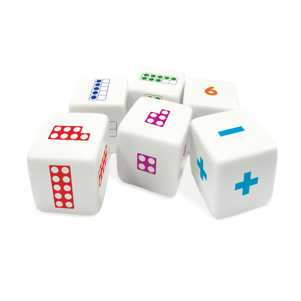 Number Dice Junior Learning Set - Educational Toy for Ages 4-6