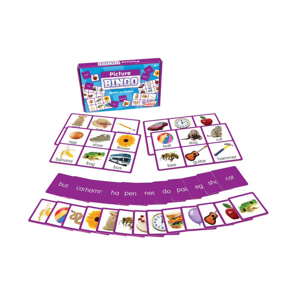 Picture Bingo Junior Learning Game - Educational Toy for Ages 3-4