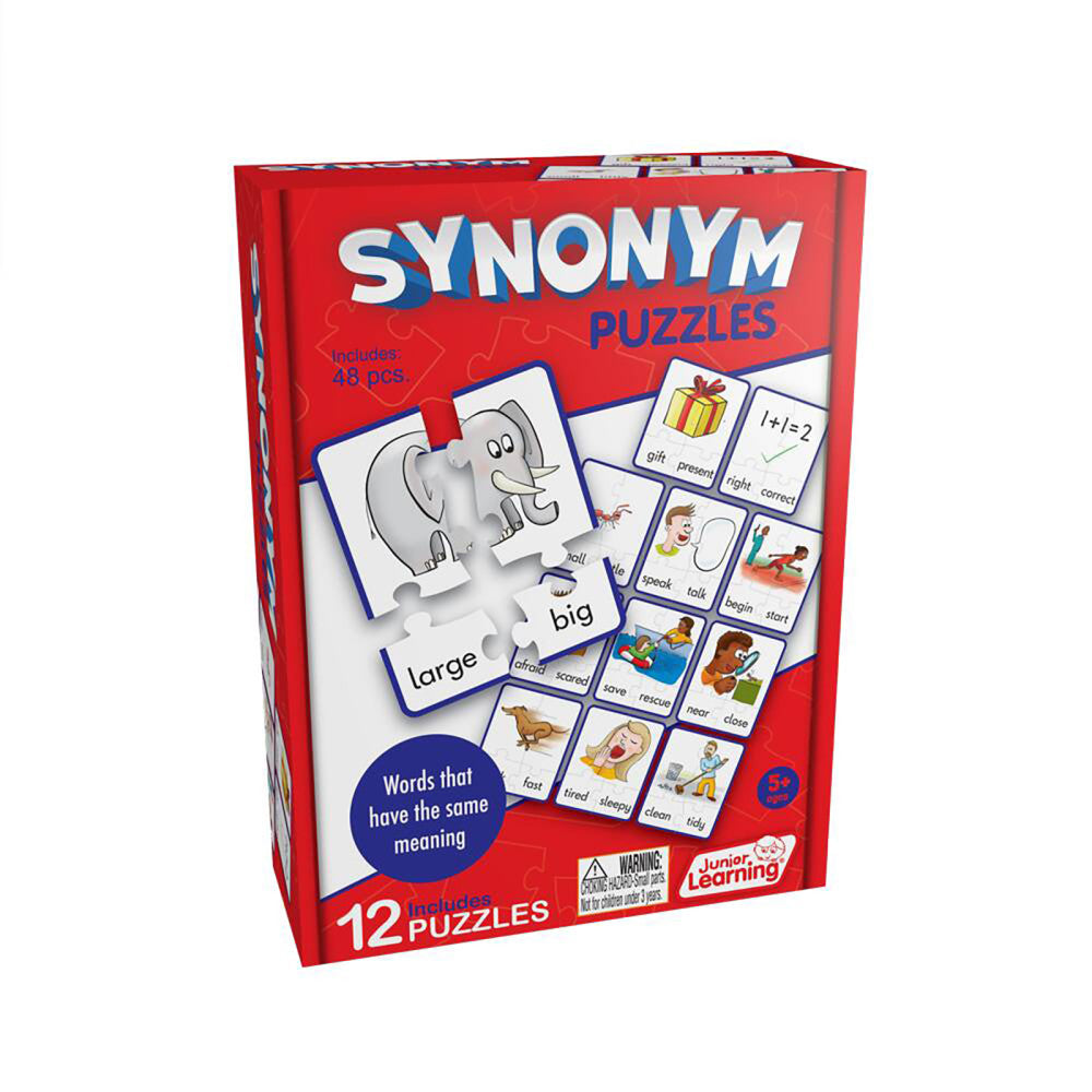 Junior Learning Synonym Explorer - Educational Vocabulary Puzzle Set