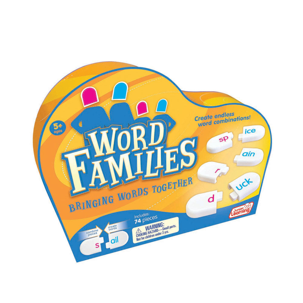 Word Families Junior Learning Set - Interactive Literacy Toy for Ages 5-8