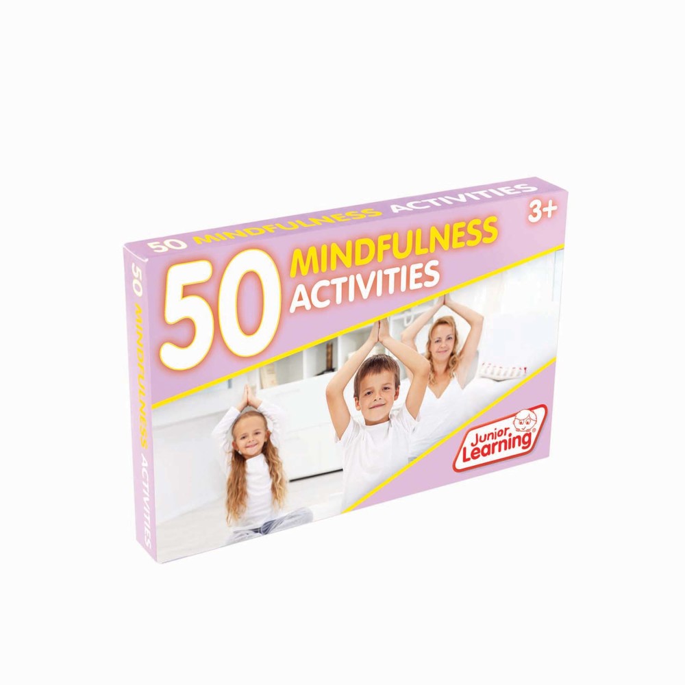 Junior Learning 50 Mindfulness Activity Cards - Emotional Skills Game