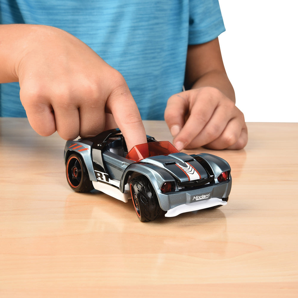 Modarri: R1 Roadster - Deluxe Single DIY Design & Build Toy Car, Kids Ages 6+