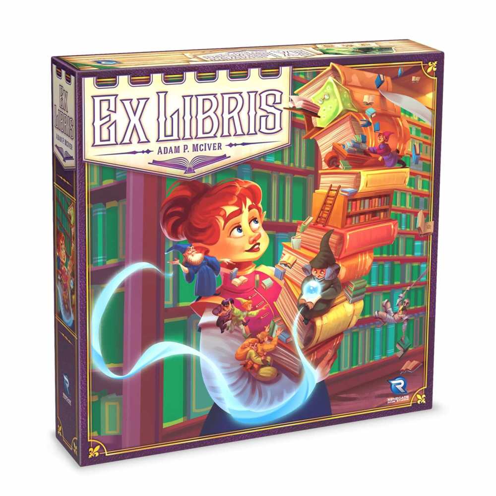 Ex Libris Second Edition Strategy Board Game by Renegade Games Studios