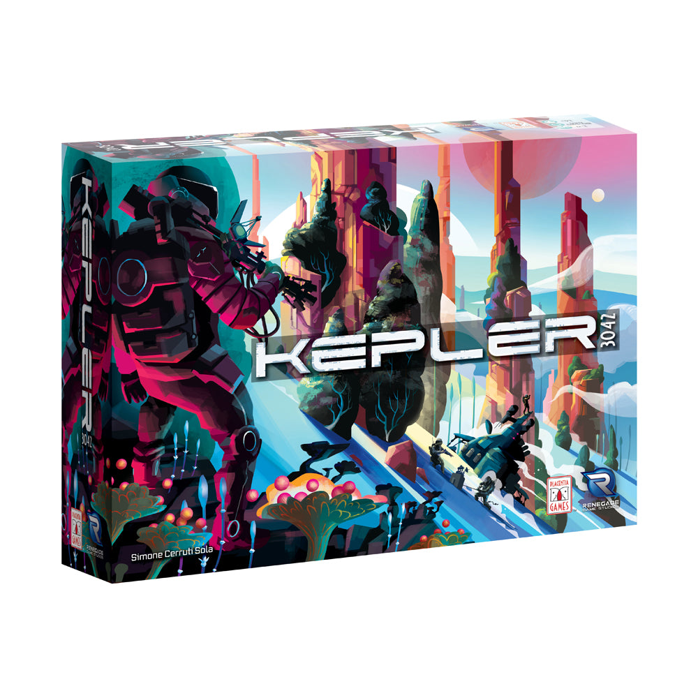 Kepler-3042 Space Exploration Strategy Board Game