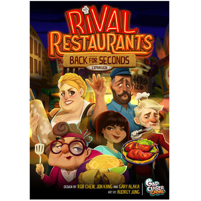 Rival Restaurants: Back for Seconds Expansion Board Game