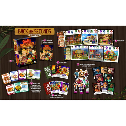 Rival Restaurants: Back for Seconds Expansion Board Game