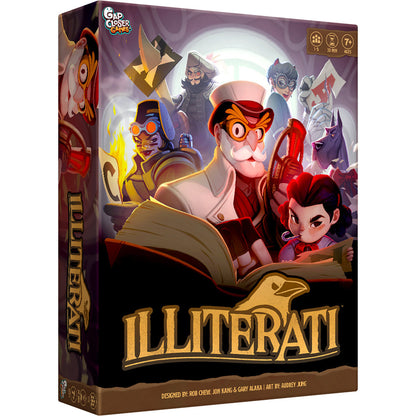 Illiterati Cooperative Survival Word Game - Librarian Edition