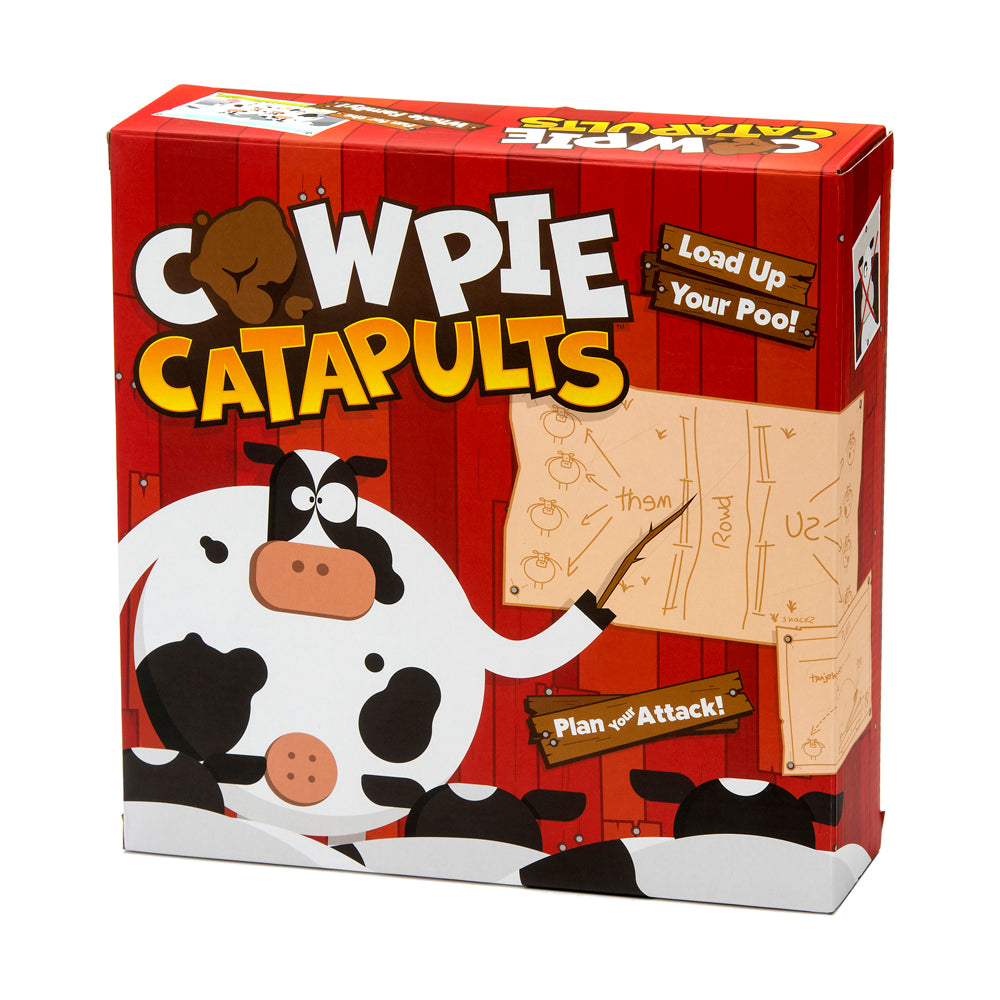 The Good Game Company Cow Pie Catapults Barnyard Battle Game