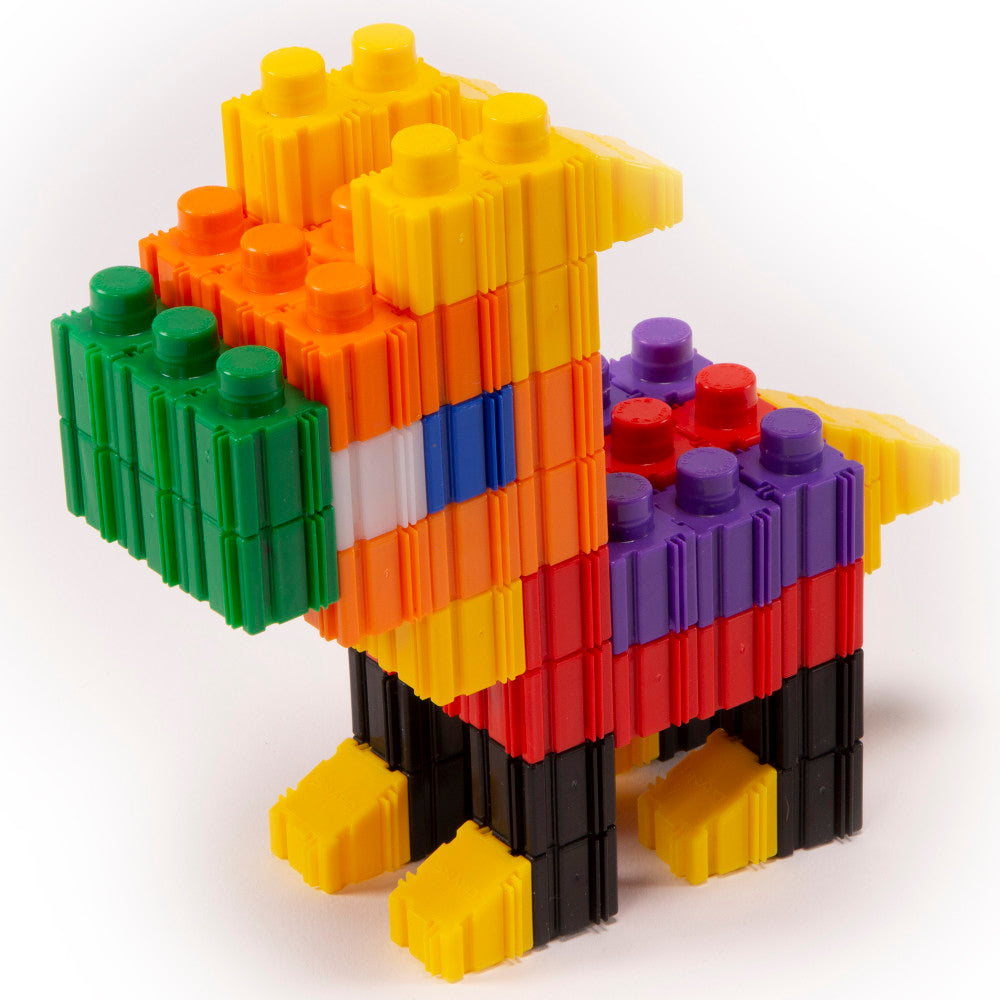 Snapo: Advanced Builder's Kit - 300 pcs - Colorful Blocks