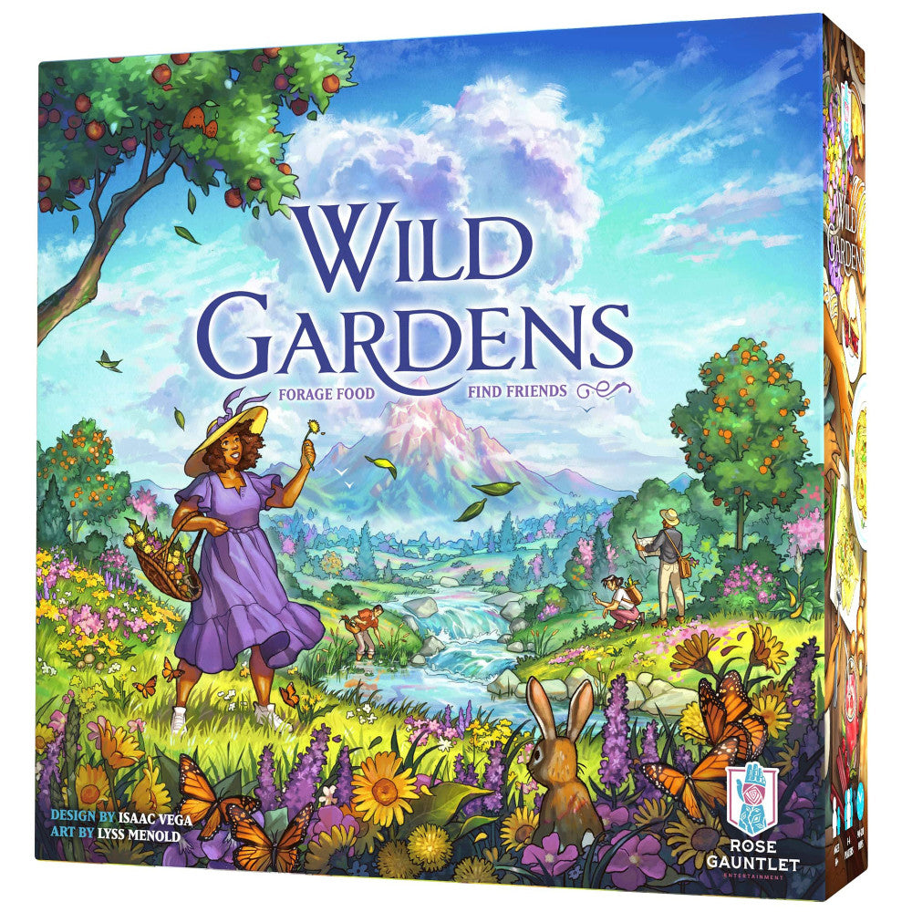 Rose Gauntlet: Wild Gardens - Cozy Family Board Game, Ages 14+, 1-4 Players