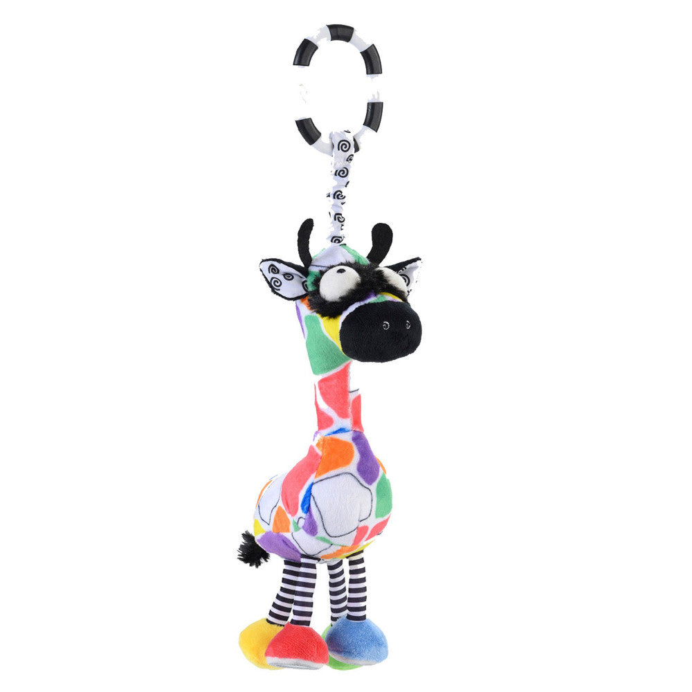 Inklings Baby Plush Chime & See Jaffy Giraffe - Hanging Activity Toy