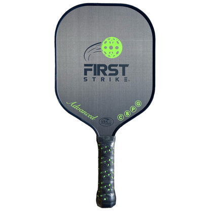 First Strike Pickleball: Advanced Pickleball Paddle - 16 x 8 x 0.5", Polymer Core