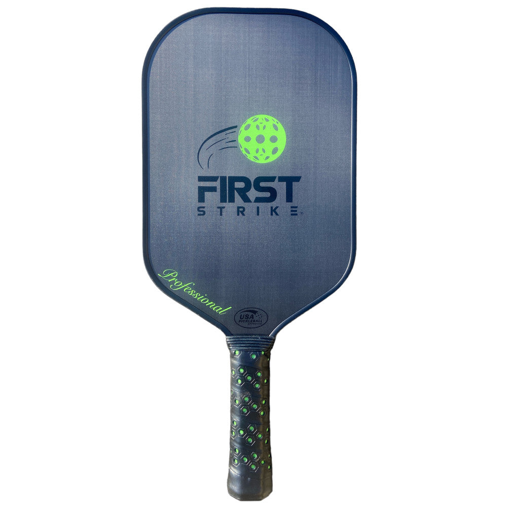 First Strike Pickleball: Professional Pickleball Paddle - Elongated, 16.4 x 7.5", Polymer Core