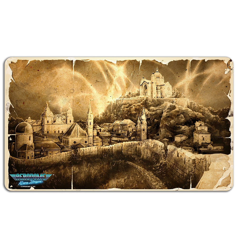 Ephyrean Games: Aerodome: Game Mat - Battle of Rose Hill Card Game Accessory