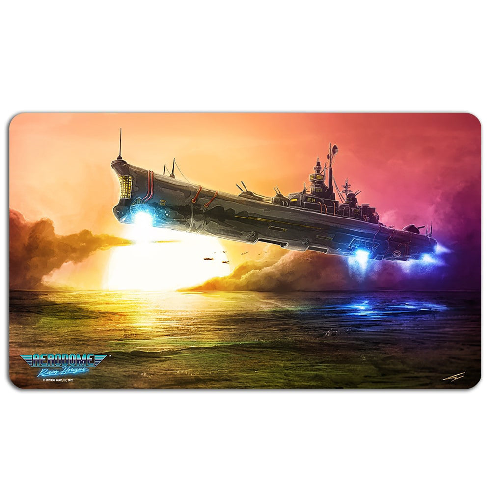 Ephyrean Games: Aerodome: Game Mat - Skies of Azure Card Game Accessory