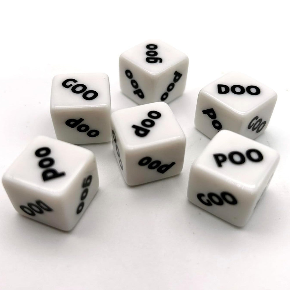 RandomLine of Creative Things: Poo Doo Goo - Fast-Fingers Dice Grabbin' Party Game, Ages 8+, 3-6 Players